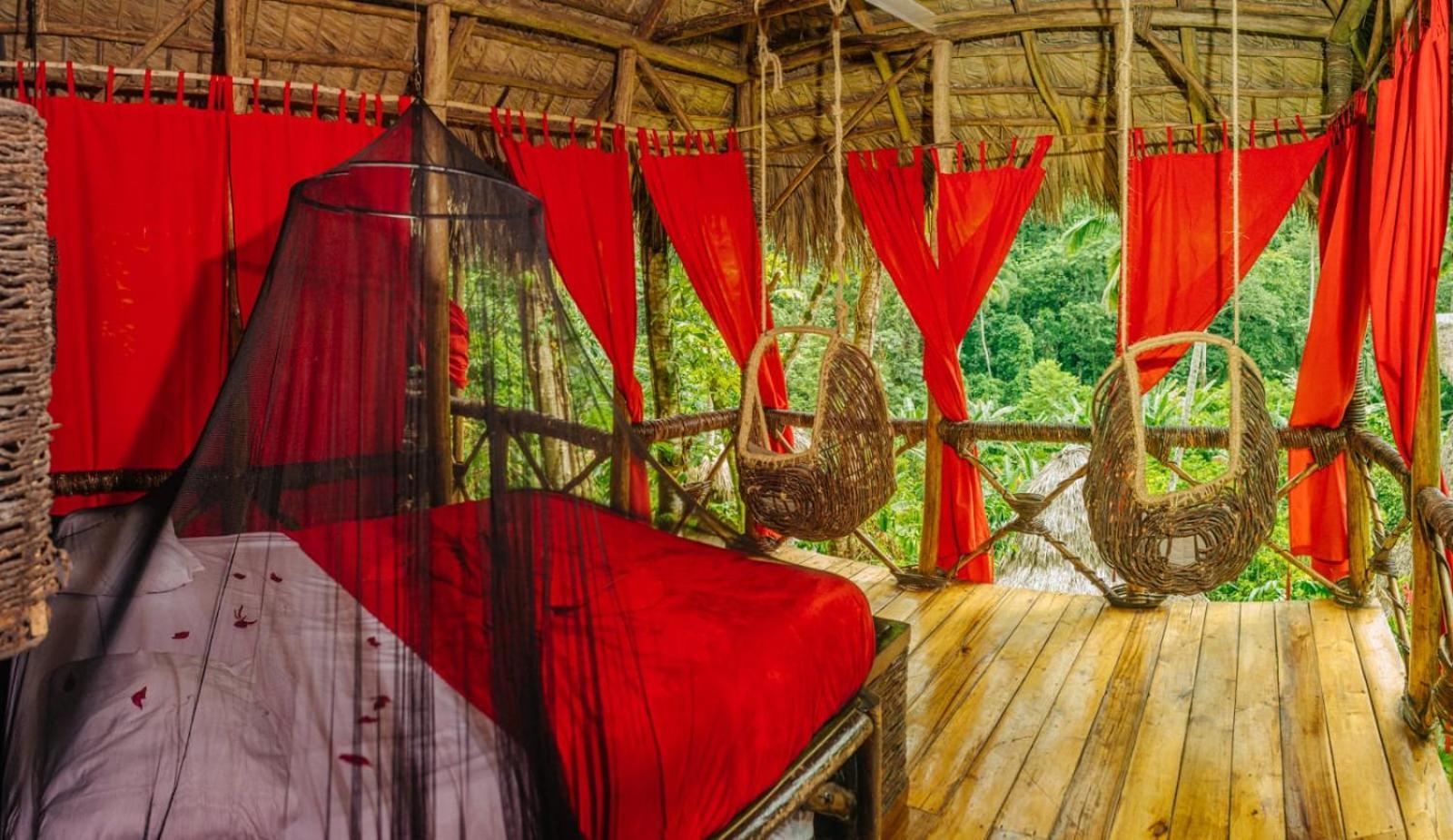Dominican Tree House Village El Valle Extérieur photo